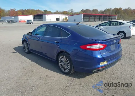 2013 Ford Fusion Titanium из США, поврежденный, VIN 3FA6P0K98DR129813